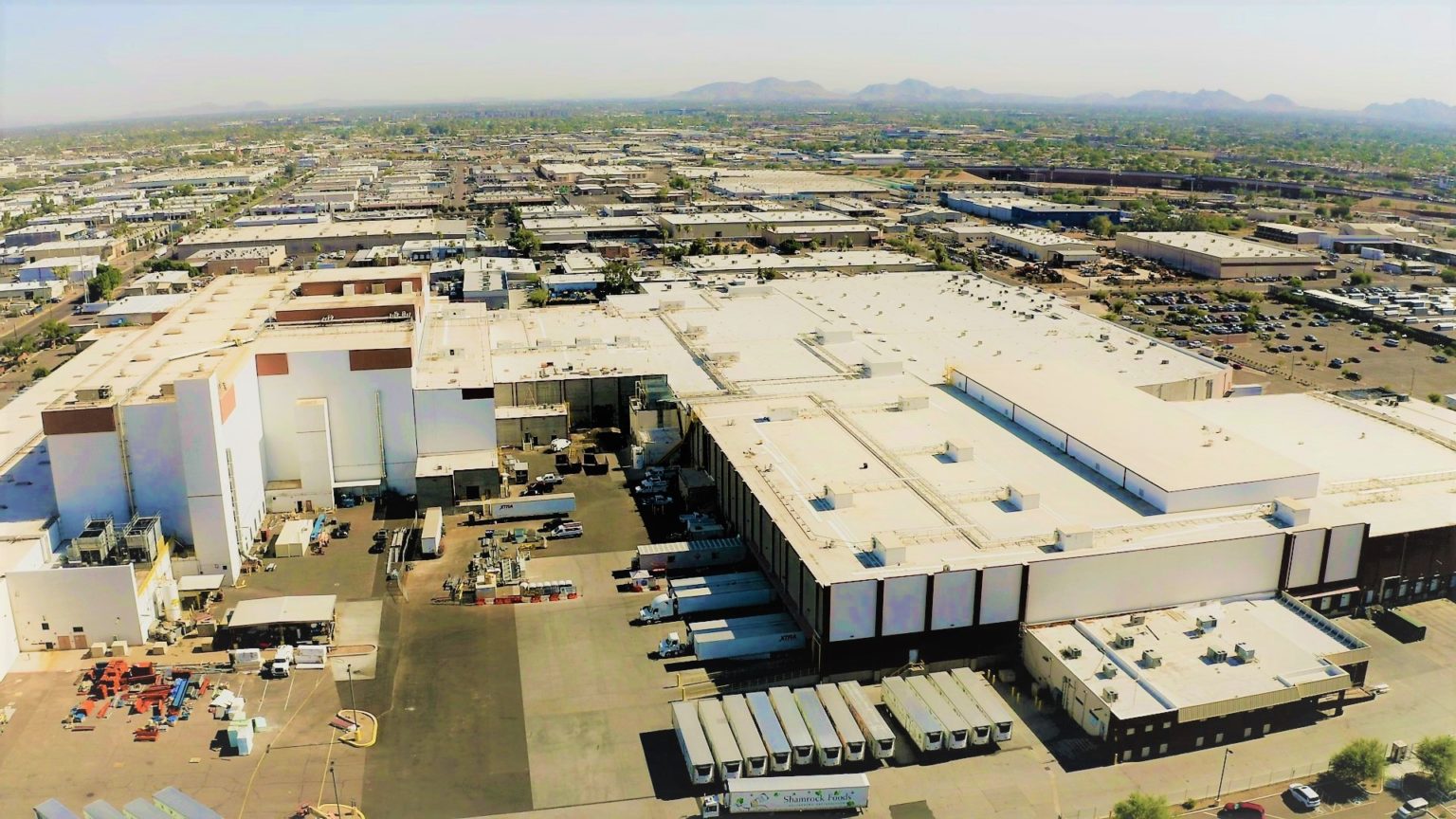 Talk about speed: 133,000 square feet framed in 15 weeks